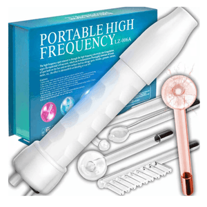 Alta Frecuencia Portatil Facial Y Corporal 4 Electrodos LZ-006A