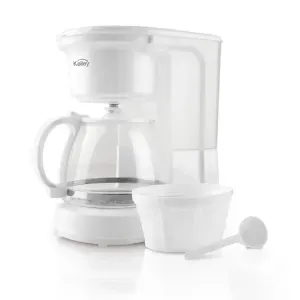 Cafetera Kalley 8 tazas K-CM100K Blanco