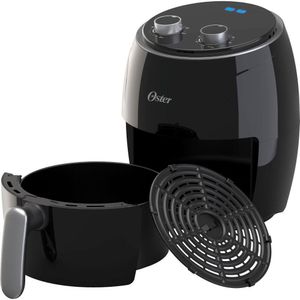 Freidora De Aire Oster 3.8L Con Control De Temperatura Color Negro CKSTAF38MNS