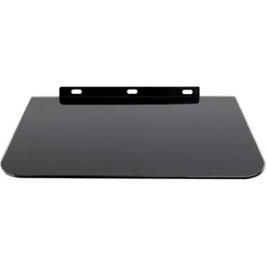 Repisa Flotante De Vidrio Templado Para Pared Q08