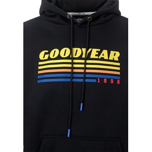 HOODIE NEGRO GOODYEAR OREGON-B