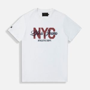 Camiseta Premium Manga Corta Color Blanco Para Hombre