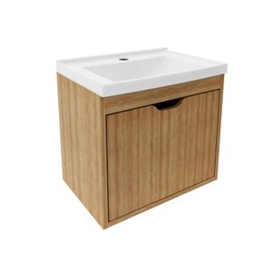 Mueble de baño con lavamanos Graz - Almendra