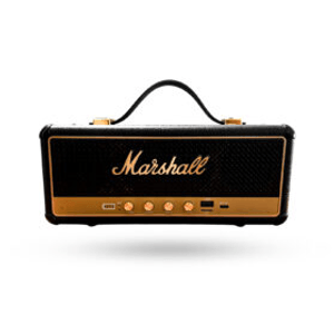 Parlante Bluetooth Sonido Potente USB Mp3 Fm Innovo Marshall Clasic Negro