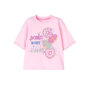 CAMISETA MIC NINA 93122848 ROSADO