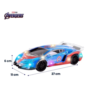 Carro Control Remoto Lambo Capitán America Recargable Innovo Toys