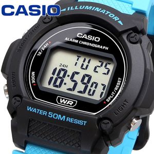 Reloj Casio Modelo W-219H-2A2 Diseño Deportivo
