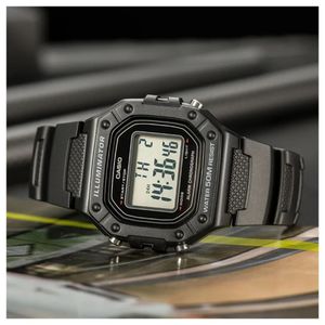 Reloj Casio Referencia W-218H-1A Diseño Deportivo