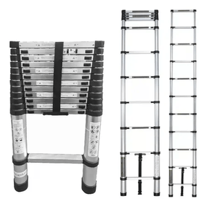 Escalera Telescopica 3.8 Metros Ajustable Aluminio Práctica Innovo Craf