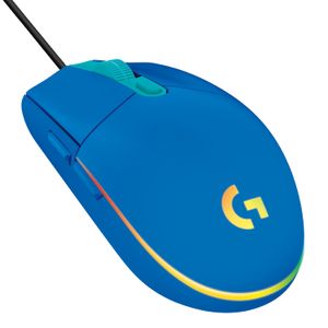 Mouse Gamer Logitech G203 Lightsync, 6 Botones, 200 a 8000dpi Azul