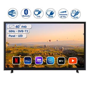 Televisor Samsung 40" Pulgadas Led Full HD Smart TV  UN40F6000