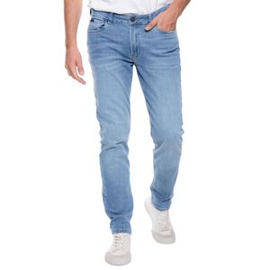 Slim Fit Jeans Tono Medio