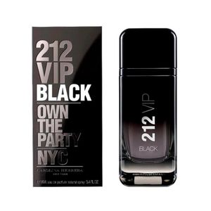 Perfume 212 Vip Black Own The Party De Carolina Herrera Hombre 100ml