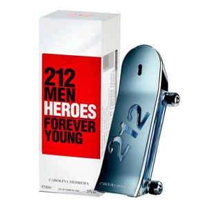 Perfume 212 Heroes De Carolina Herrera Hombre 90ml