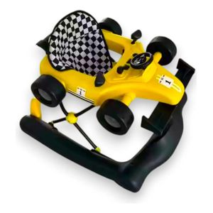 Caminador F1Tapete Llantas Silicona Bebe 341 Amarillo