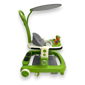 Caminador Musical Bebe Guia Luces Tapete Dinosaurio 344B Verde