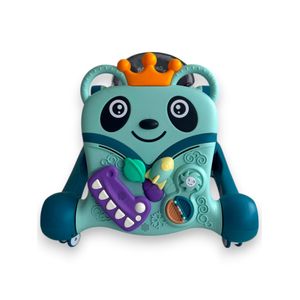 Andadera Caminador Musical 2 En 1 Bebes Panda 313B Azul
