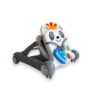 Andadera Caminador Musical 2 En 1 Bebes Panda 313B BLANCO