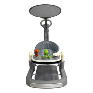 Caminador Musical Bebe Guia Luces Tapete Dinosaurio 344B Gris