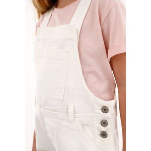 Overall corto de short crudo para niña