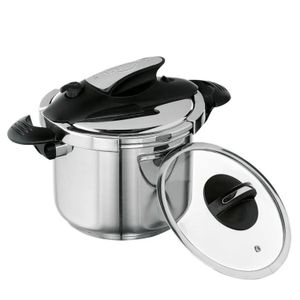 Olla a Presión UNIVERSAL 6 Litros Abre Fácil L37560 en Acero Inoxidable