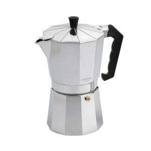 Cafetera Moka Italiana 6 tazas Universal L36065 Plateada