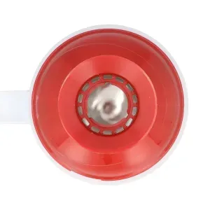 Termo IMUSA Liso 1 litro original Blanco-Rojo