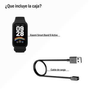 Reloj Inteligente XIAOMI Smart Band 9 Active Negro