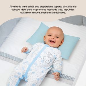 Almohada soporte cuello - Azul