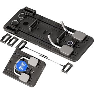 Tabla De Ejercicio Pilates Plegable Multiusos 5 en 1 Negra