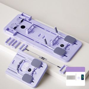 Tabla De Ejercicio Pilates Plegable Multiusos 5 en 1 Morada