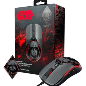 Mouse PRIMUS Gaming PMO-S203DS Star Dark Side Negro|Rojo
