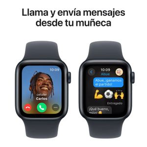 Apple Watch SE GPS de 44 mm  GEN 2 Sport Band Negro Talla S/M