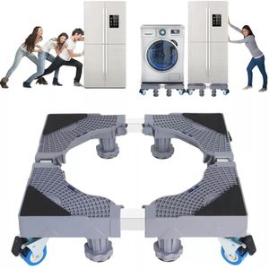 Soporte Base Ruedas Lavadora 8 Patas 4 Ruedas Deluxe