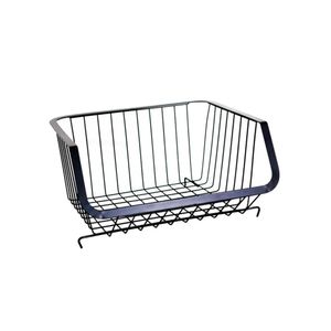 Organizador con Ruedas 4 Niveles Negro – Plástico Resistente, Multiusos para Cocina