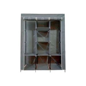 Armario Grande Plegable 88130 Ropero con 9 Bandejas, Durable y Espacioso para Organizar Ropa