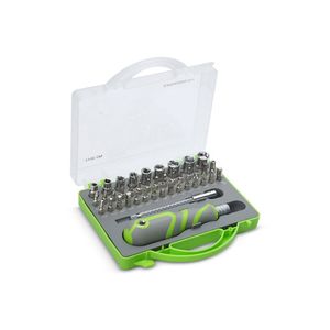 Set de Destornilladores 13 Piezas 3013, Puntas Magnéticas y Estuche Ergonómico