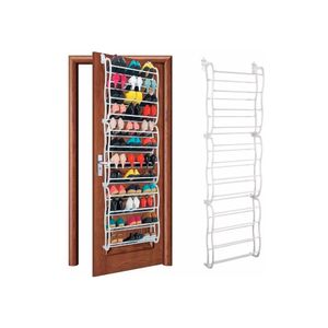 Zapatero Colgante para Puerta – Rack de 12 Niveles para 36 Zapatos, Ahorra Espacio, Fácil Instalación