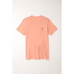 Camiseta básica rosada para hombre