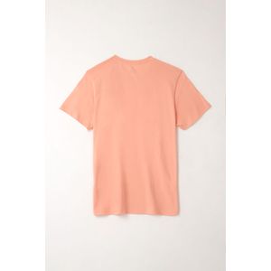 Camiseta básica rosada para hombre
