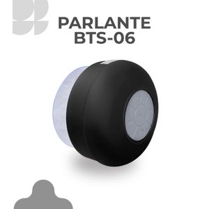 Parlante Inalambrico Ducha Negro