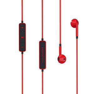 Audífonos Energy Sistem Bluetooth Con Cable Rojo
