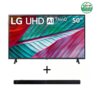 Combo Televisor  LG 50UR871C0SAAW  50 pulgadas + Barra de sonido Mertec