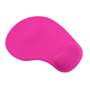 Pad Mouse Basik Tech Fucsia En Gel Diseño Ergonómico