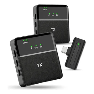 Micrófono De Solapa Profesional Inalámbrico Audio Claro Reducción De Ruido Compatible Android Y Ios Innovo X3