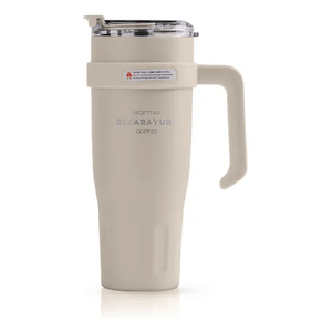 Termo Acero Inoxidable 900ml Premium Innovo Sitarayuri Doble Boquilla Frío/Calor Coffee Café Claro