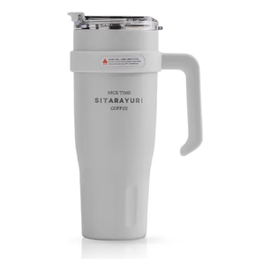Termo Acero Inoxidable 900ml Premium Sitarayuri Doble Boquilla Frío/calor Coffee Gris Innovo Sitarayuri