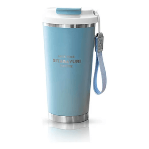 Termo Vaso Acero Inoxidable 532 Ml Frío Calor Coffee Azul Innovo Sitarayuti