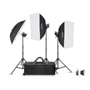 Kit de Studio 3 Flash Godox MS300-V
