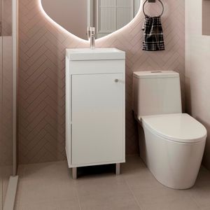 Mueble de Baño Rivera  84x40x32 RTA Blanco Mqz ZF